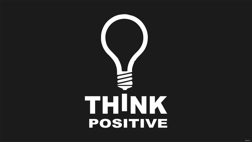 High Resolution Positive Thinking Day Background