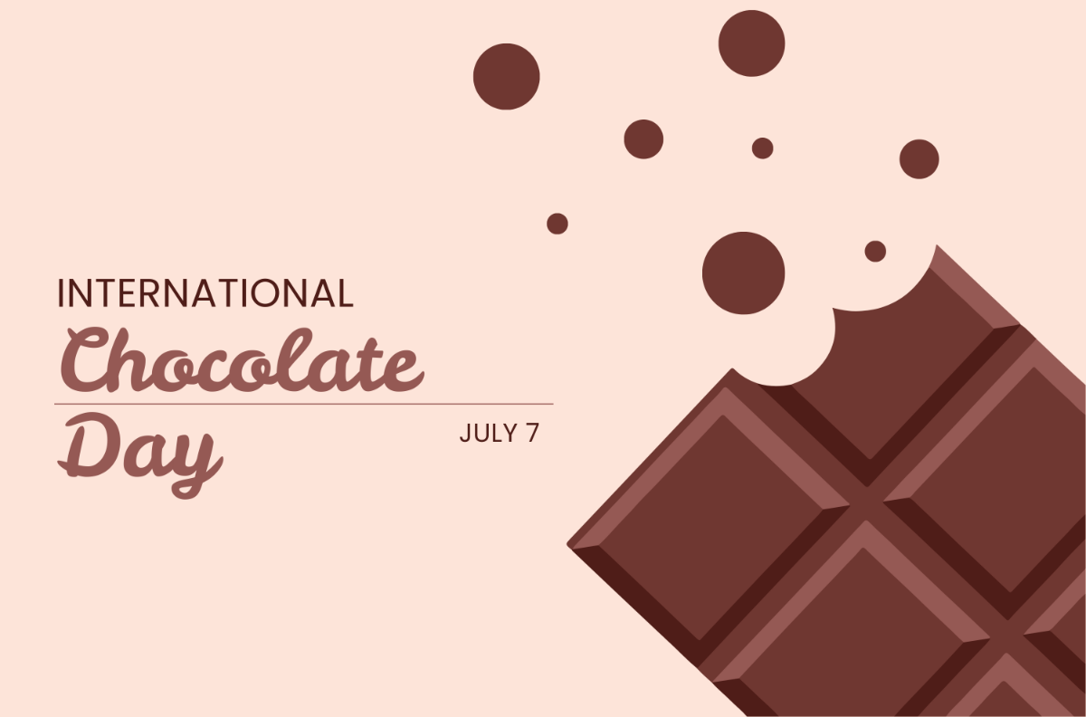 Free International Chocolate Day Banner Template