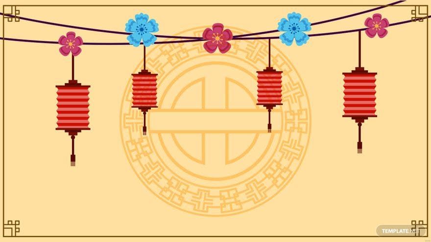 Mid-Autumn Festival Drawing Background