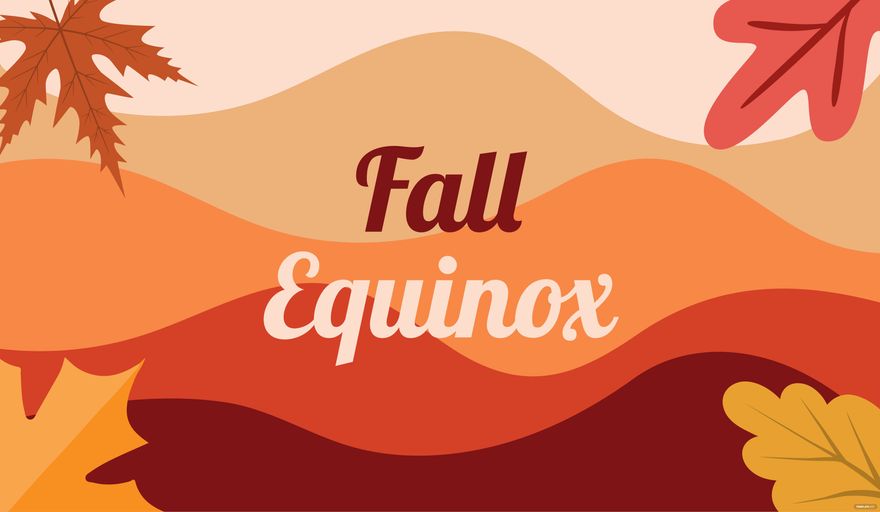 Free Fall Equinox Background in PDF, Illustrator, PSD, EPS, SVG, JPG, PNG