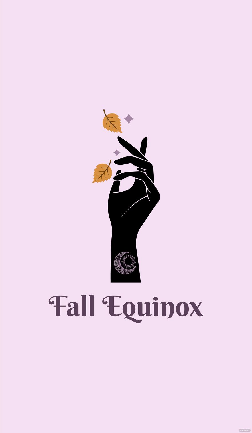 Fall Equinox iPhone Background in PDF, Illustrator, PSD, EPS, SVG, JPG, PNG