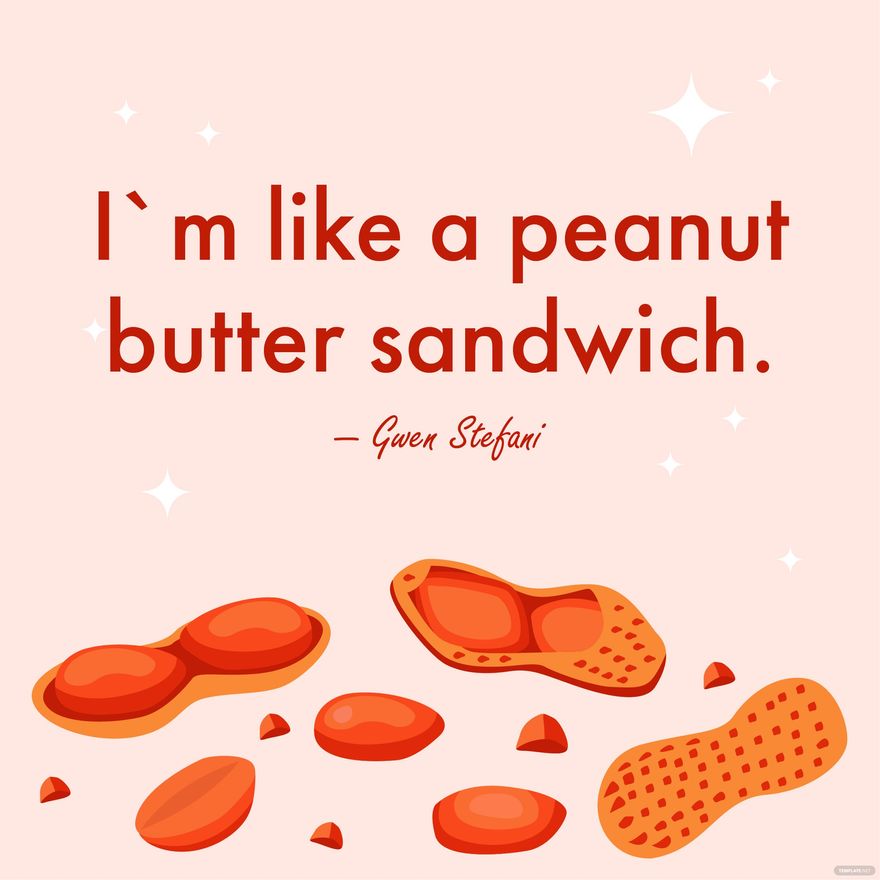 National Peanut Day Quote Vector