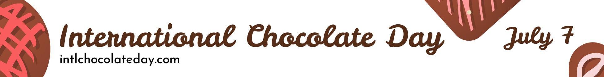 International Chocolate Day Website Banner
