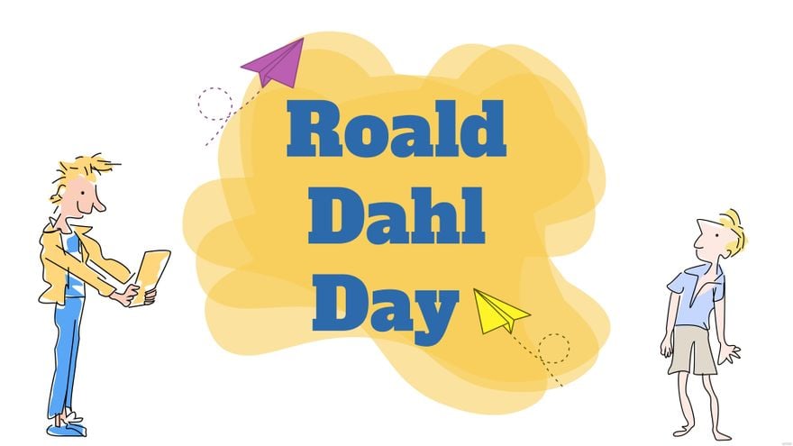 High Resolution Roald Dahl Day Background