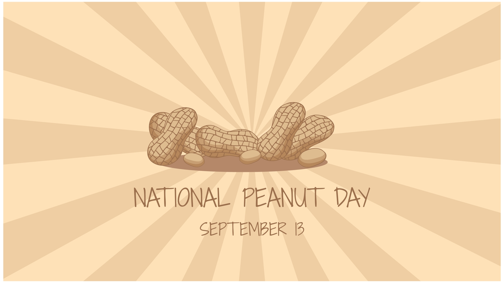 National Peanut Day Design Background
