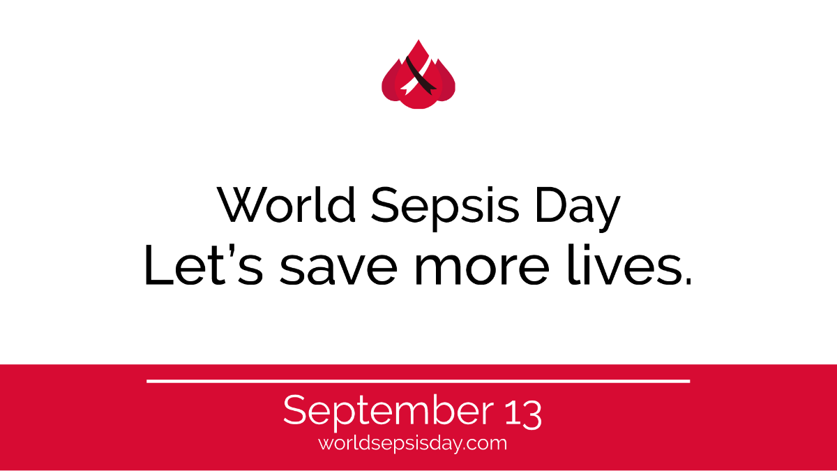 World Sepsis Day Flyer Background Template