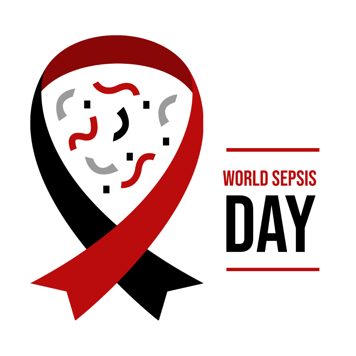 Free World Sepsis Day Clipart Vector Template