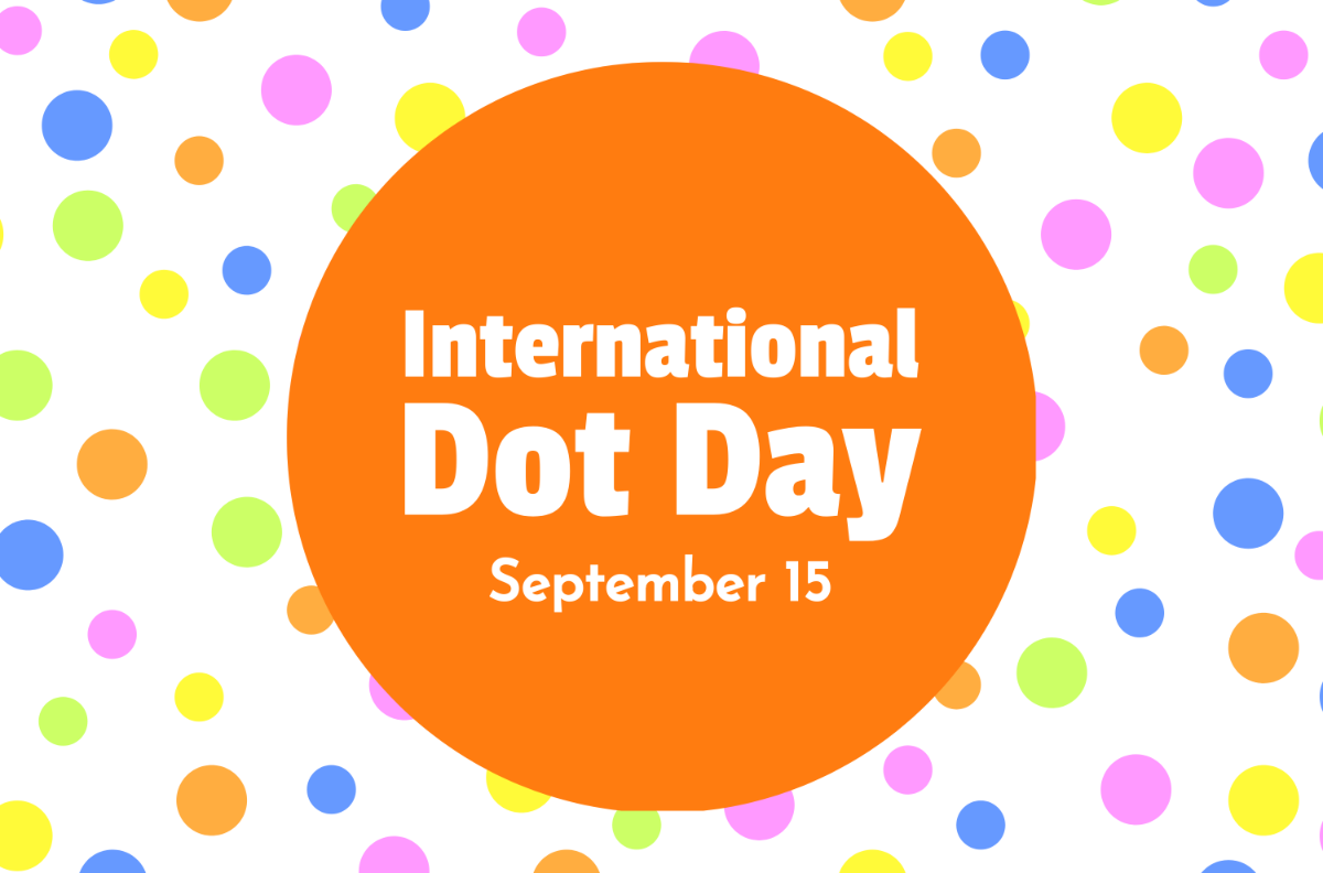 Free International Dot Day Banner Template