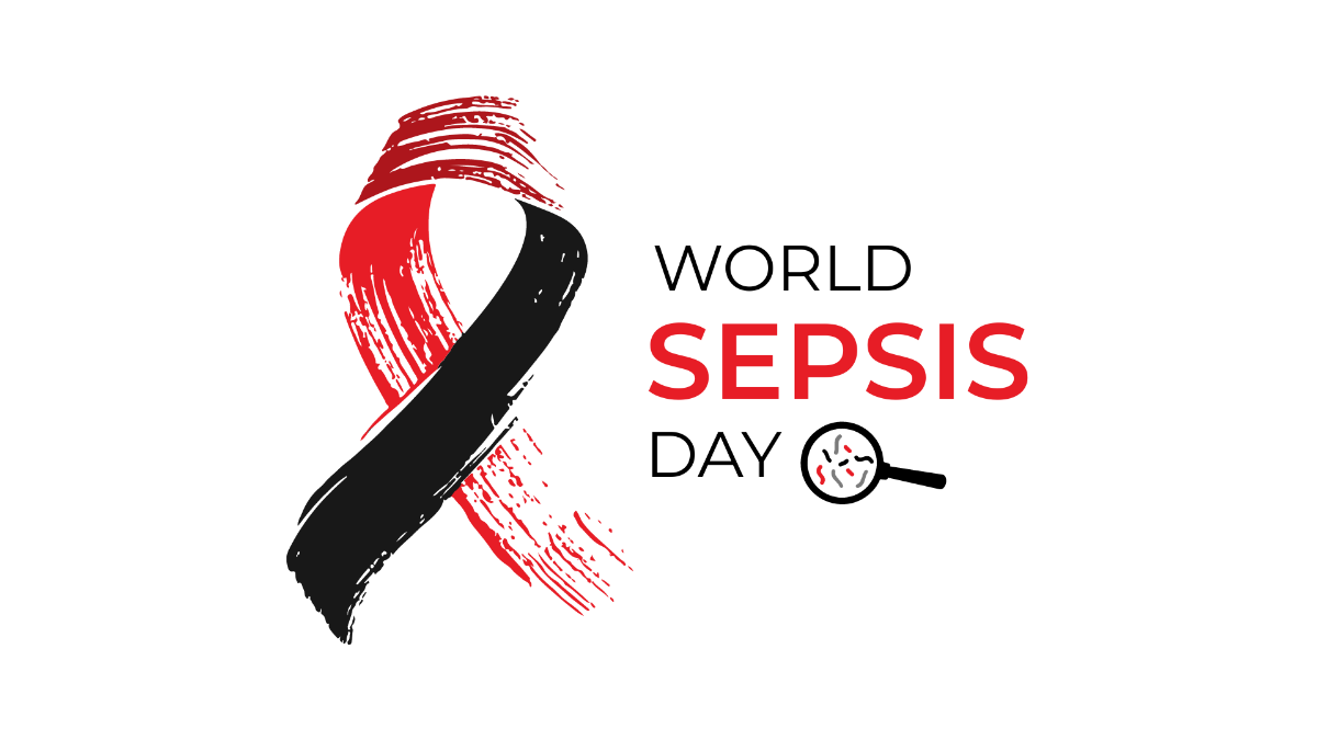Free World Sepsis Day Background Template