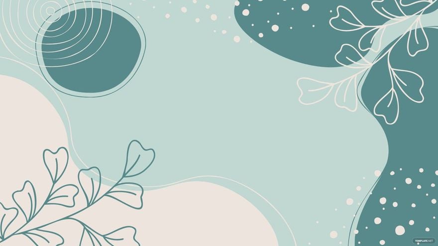 Aesthetic Teal Background in Illustrator, EPS, SVG, JPG, PNG