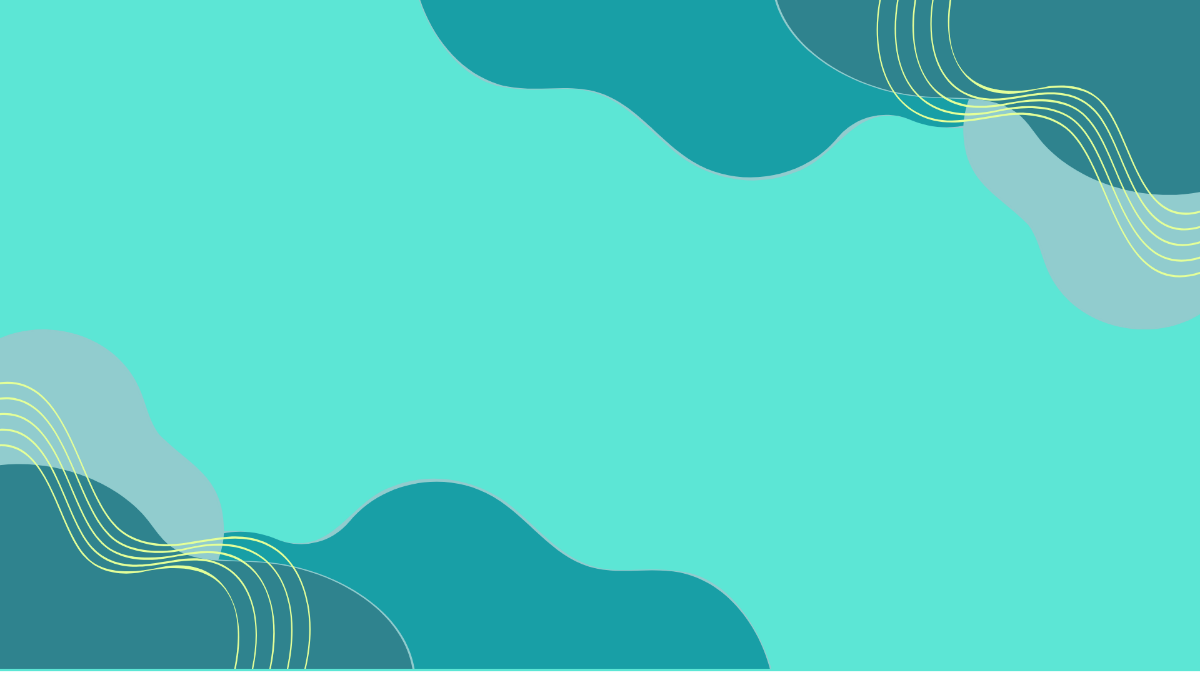Free Teal Green Background Template