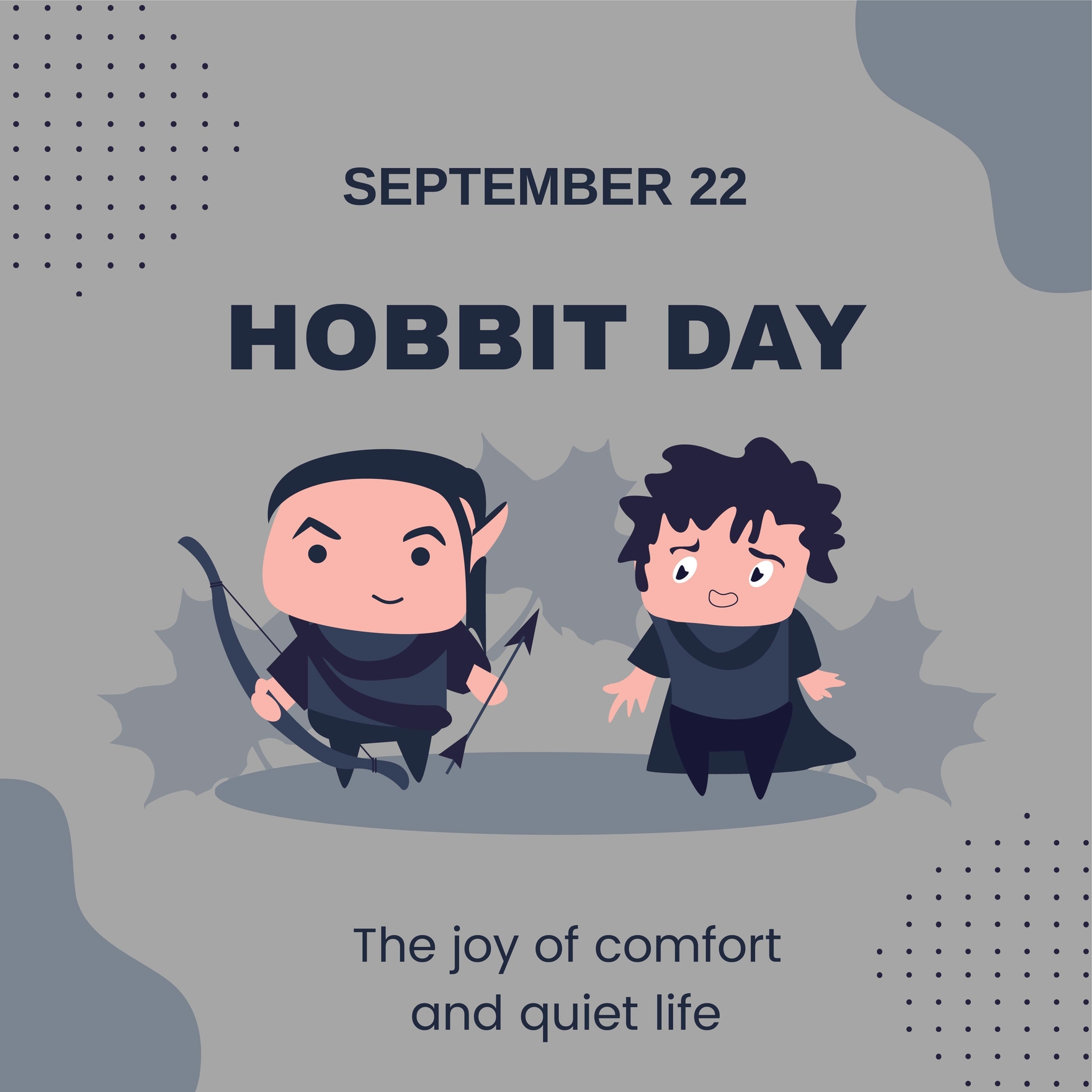Hobbit Day Whatsapp Post