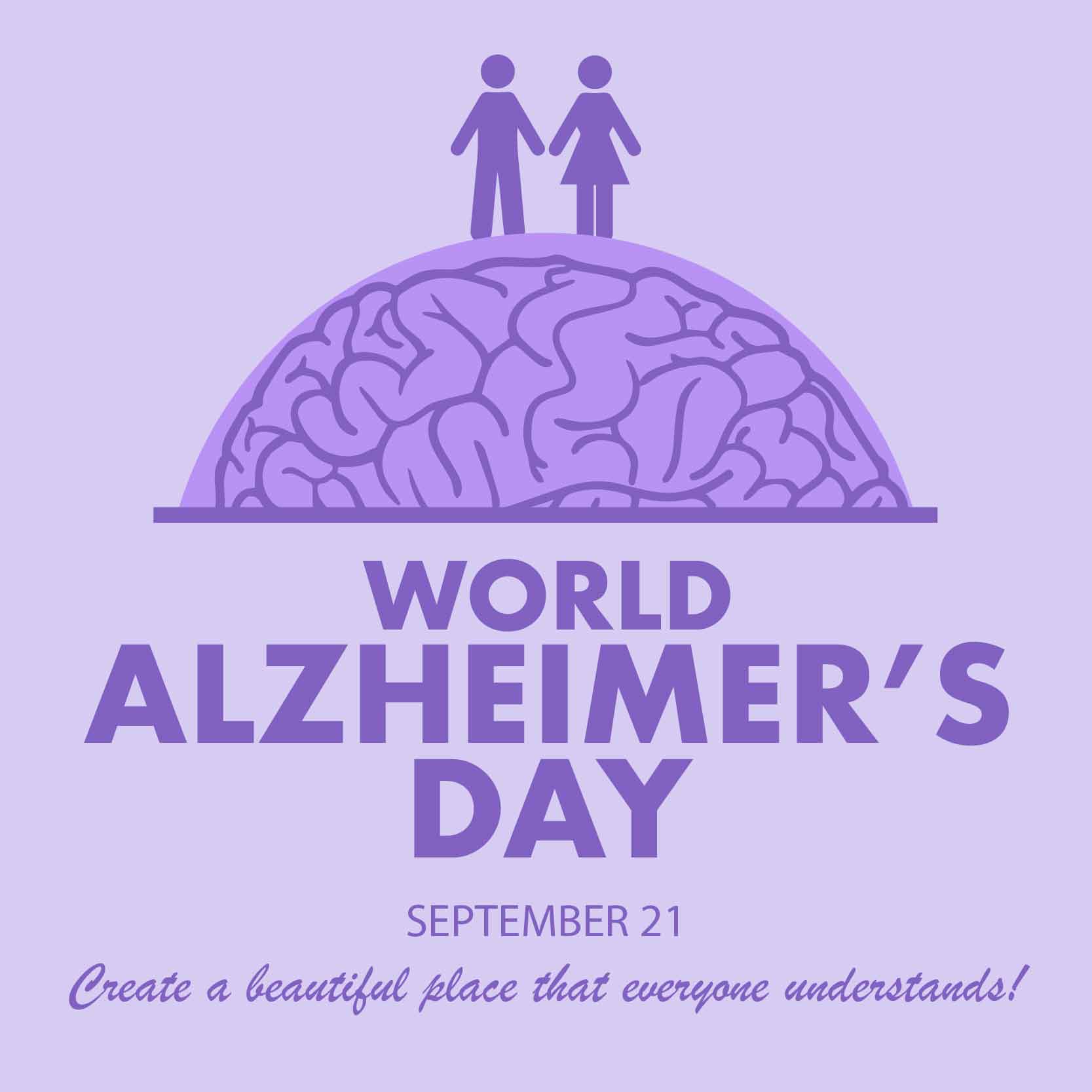 World Alzheimer’s Day Whatsapp Post