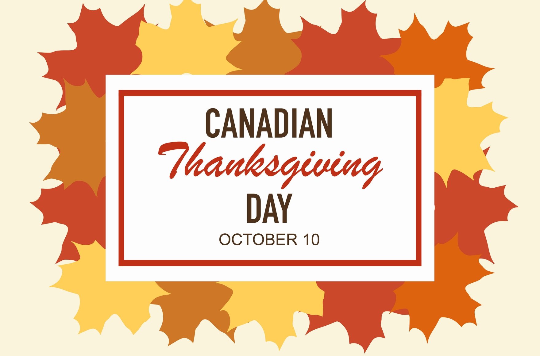 Canadian Thanksgiving Banner in Illustrator, PSD, EPS, SVG, JPG, PNG