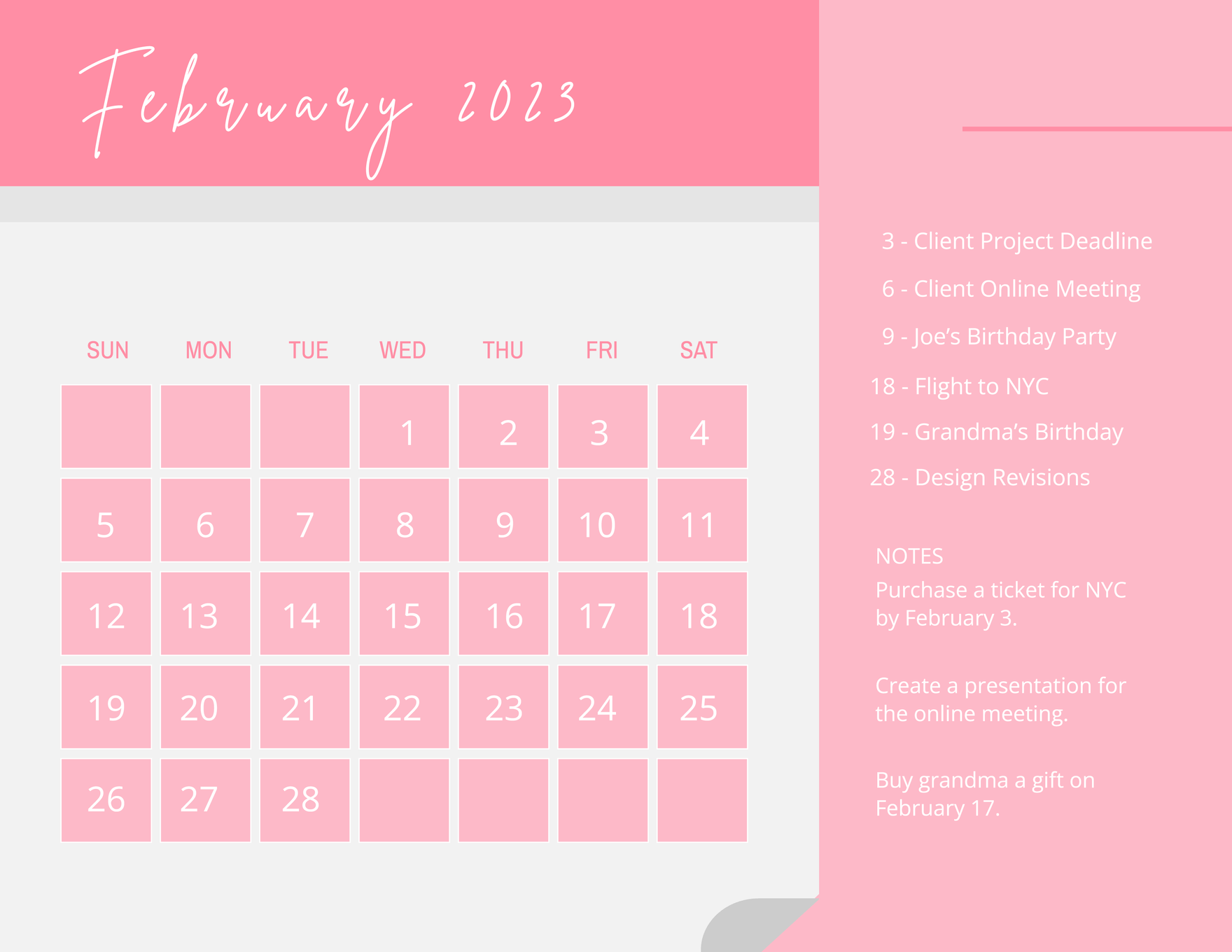 February 2023 Calendar Aesthetic Wallpaper Blue IMAGESEE