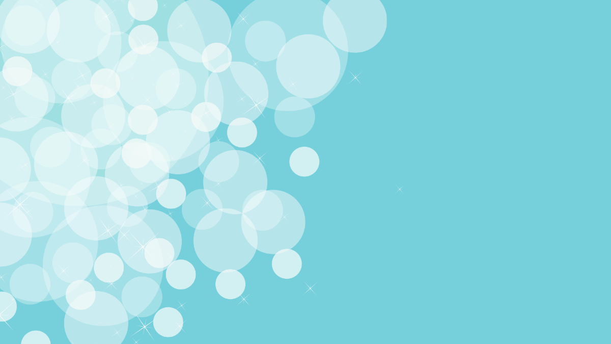 Bright Teal Background Template