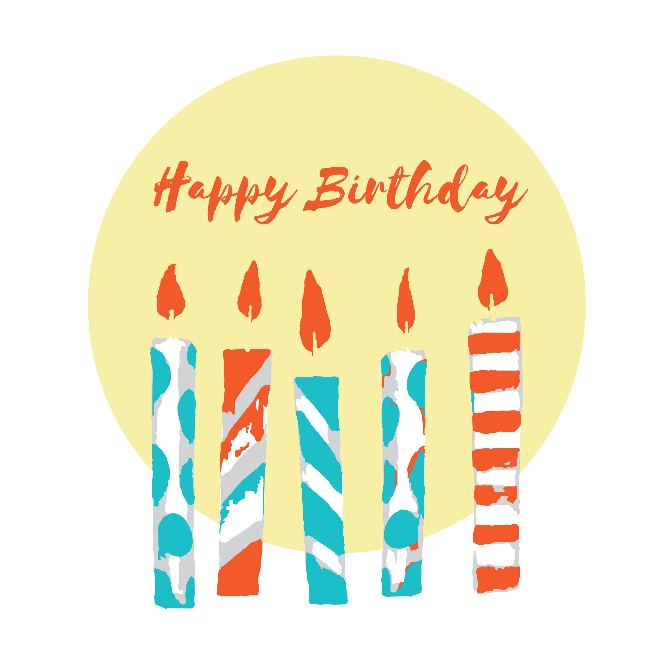 happy birthday, birthday card, birthday post Template