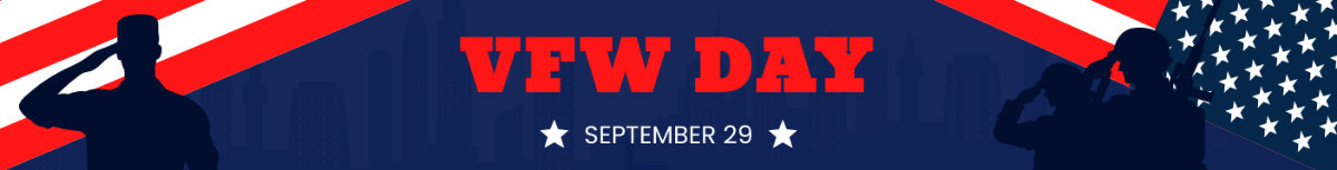 VFW Day Website Banner Template