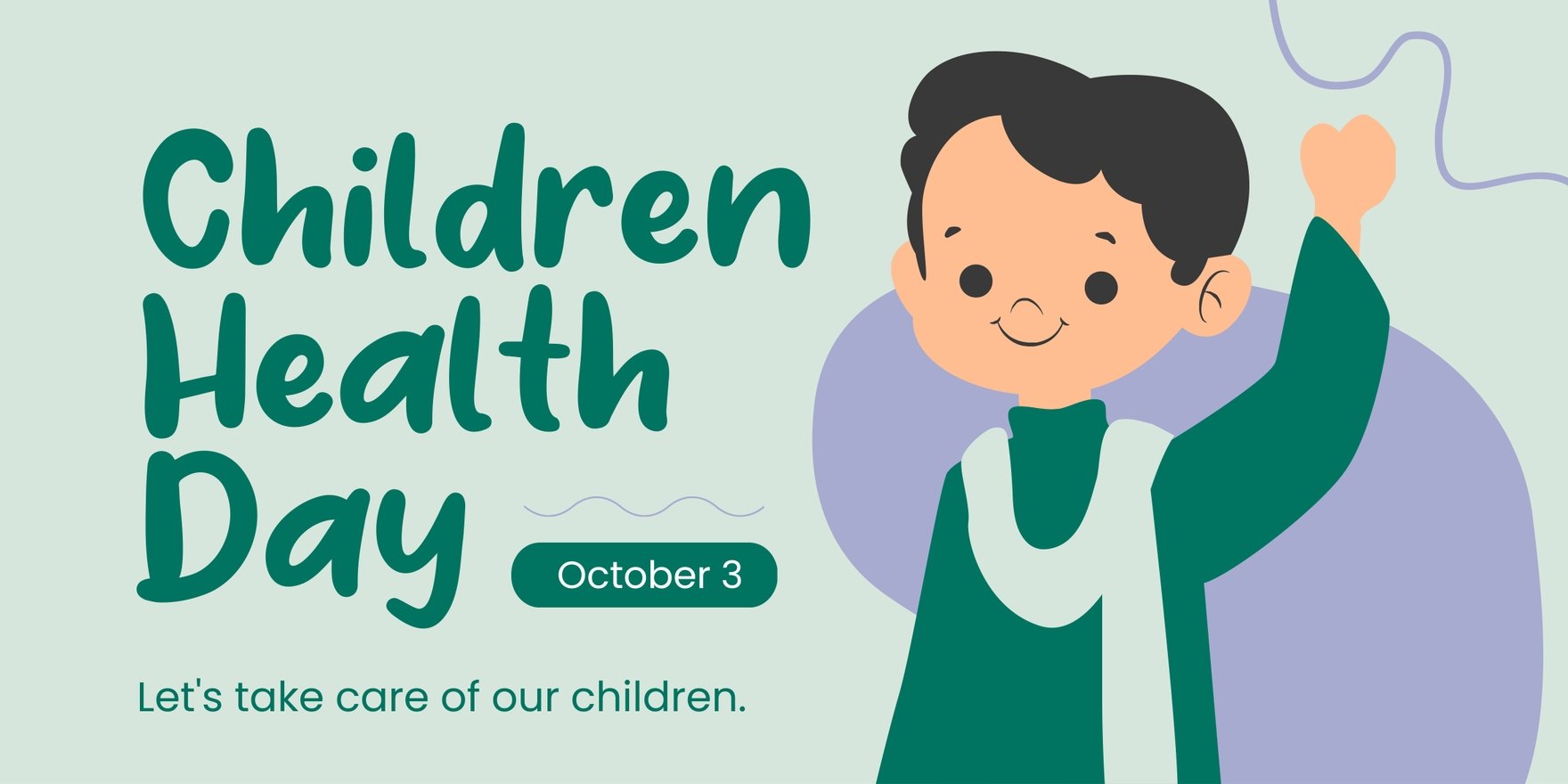 Child Health Day Banner