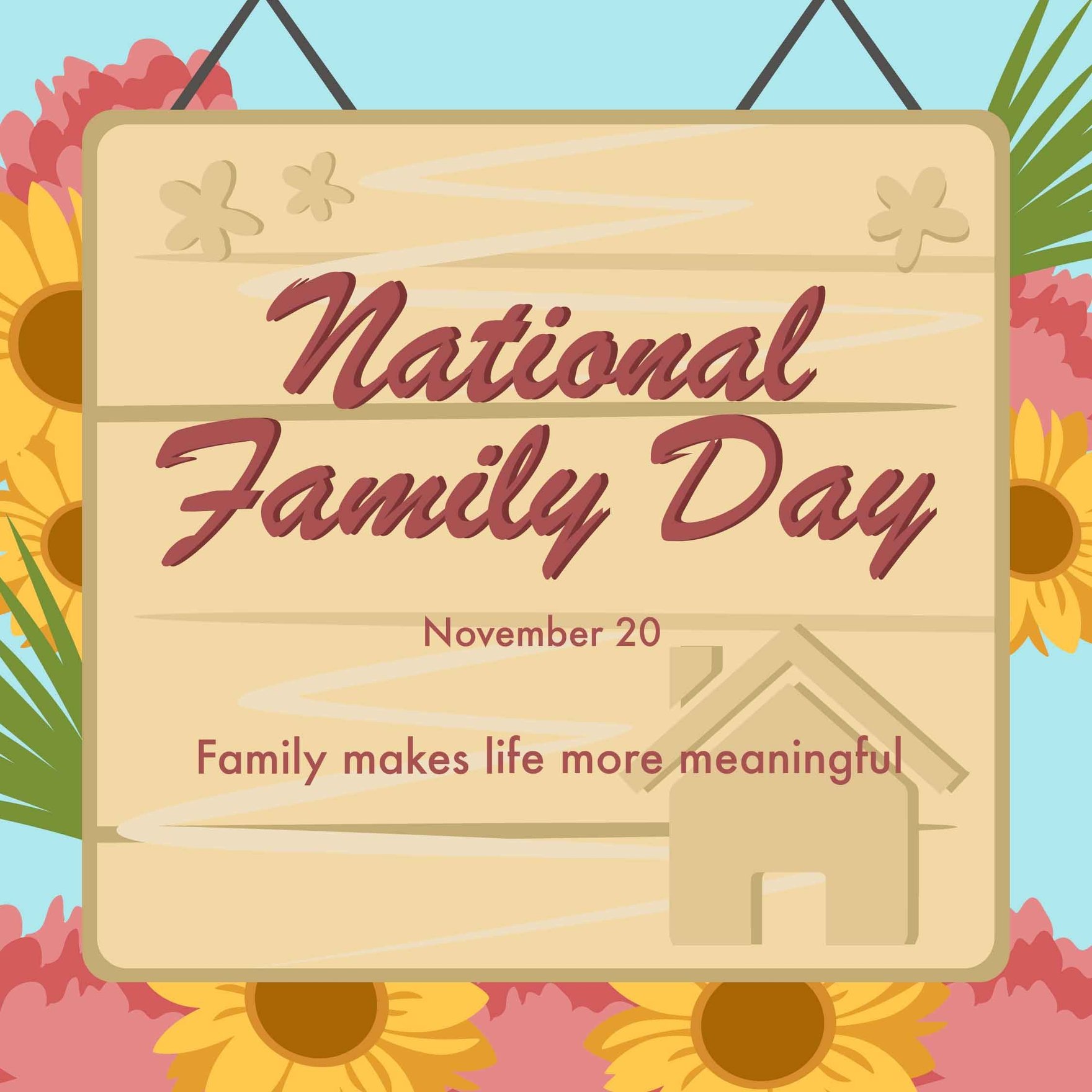 National Family Day Instagram Post