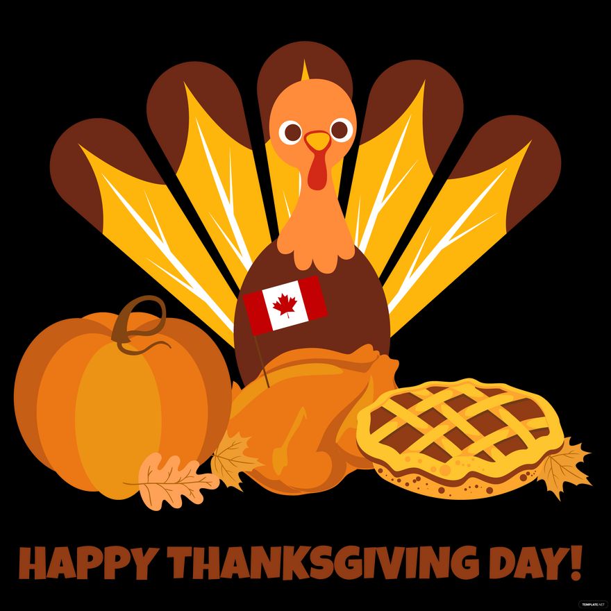 Free Canadian Thanksgiving Vector in Illustrator, PSD, EPS, SVG, JPG, PNG
