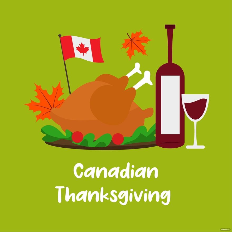 Canadian Thanksgiving Clipart Vector