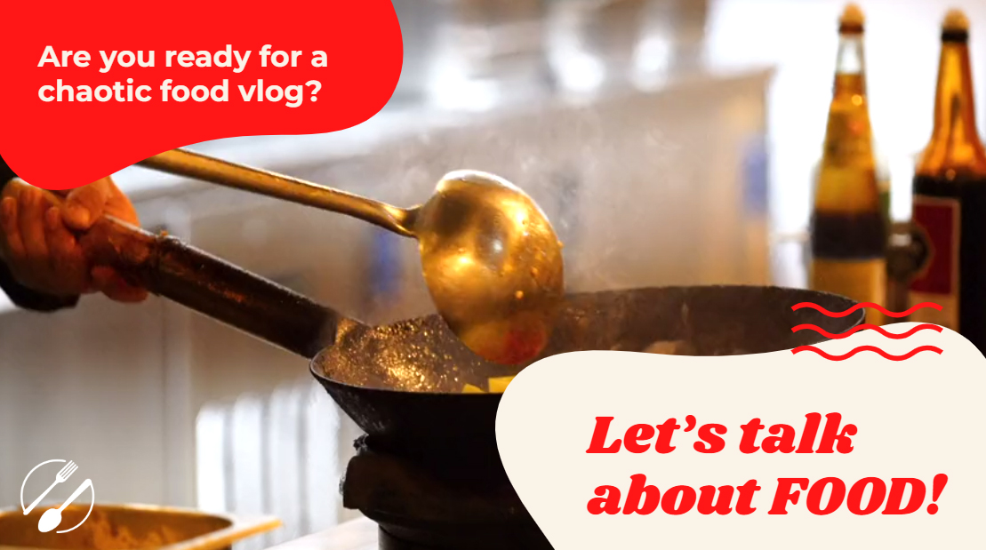 Food Vlog Intro Video In Mp4 Download Template