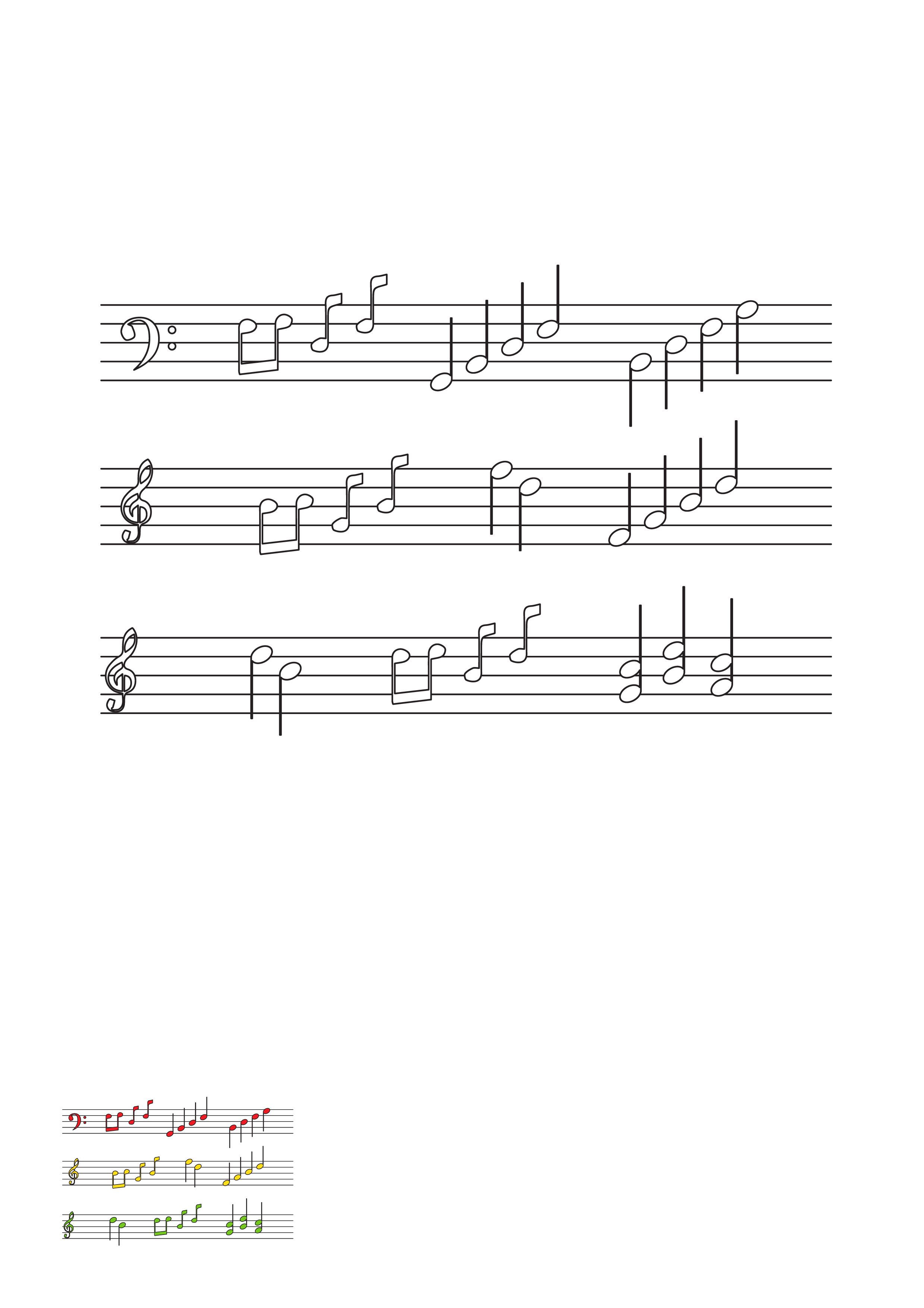 Free Piano Music Coloring Page Download in PDF, EPS, JPG