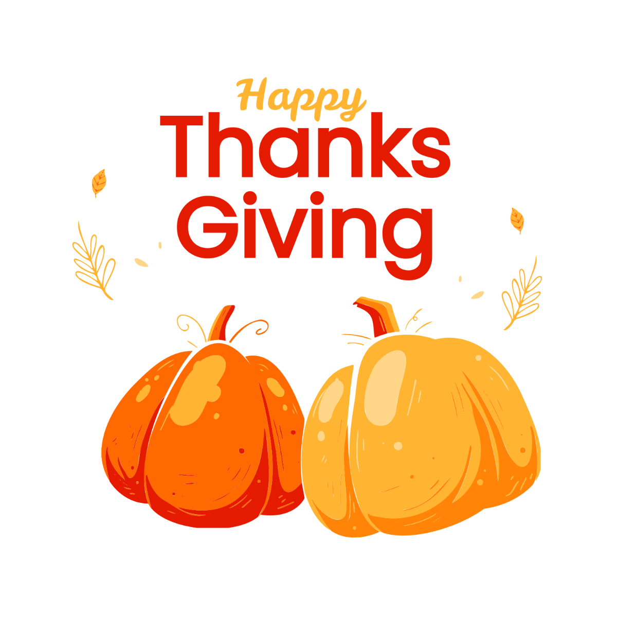 Free Thanksgiving Card Clipart Template