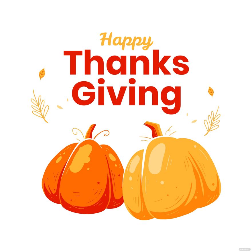 Thanksgiving Card Clipart in PSD, Illustrator, EPS, SVG, JPG, PNG - Download | Template.net