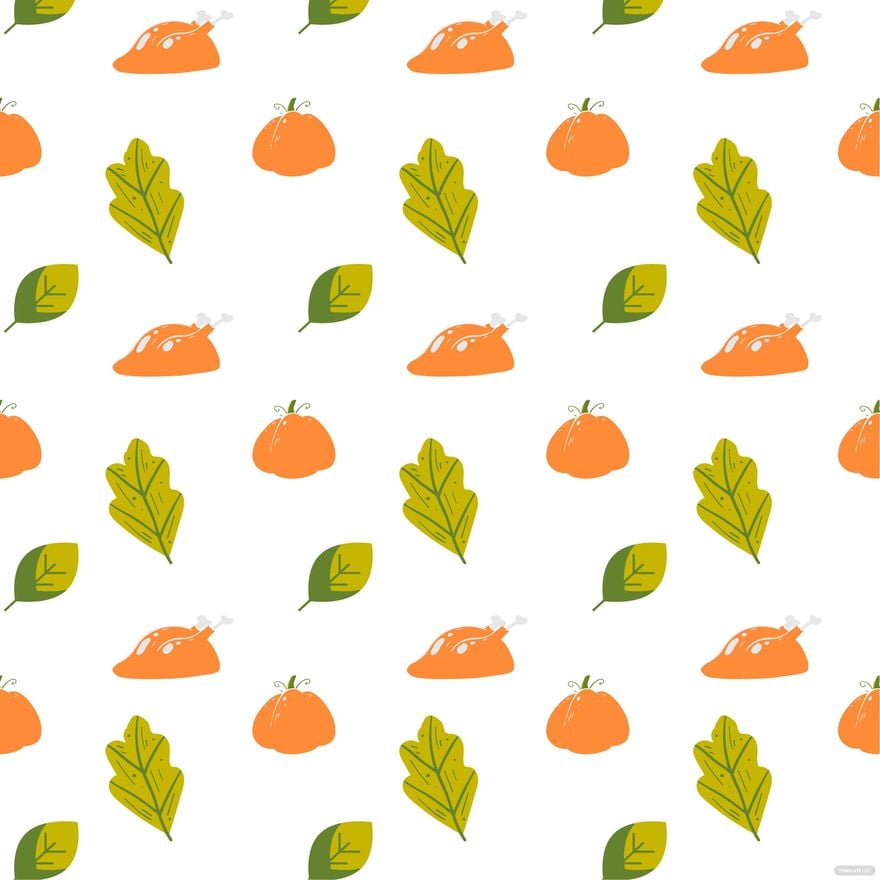Free Thanksgiving Pattern Clipart