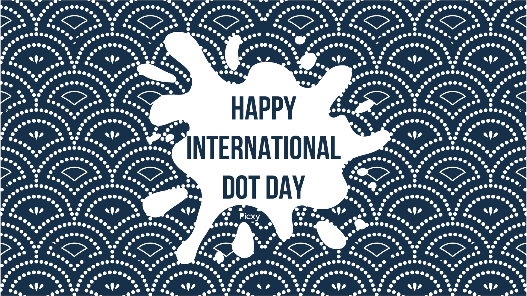 Free Happy International Dot Day Background in PDF, Illustrator, PSD, EPS, SVG, JPG, PNG
