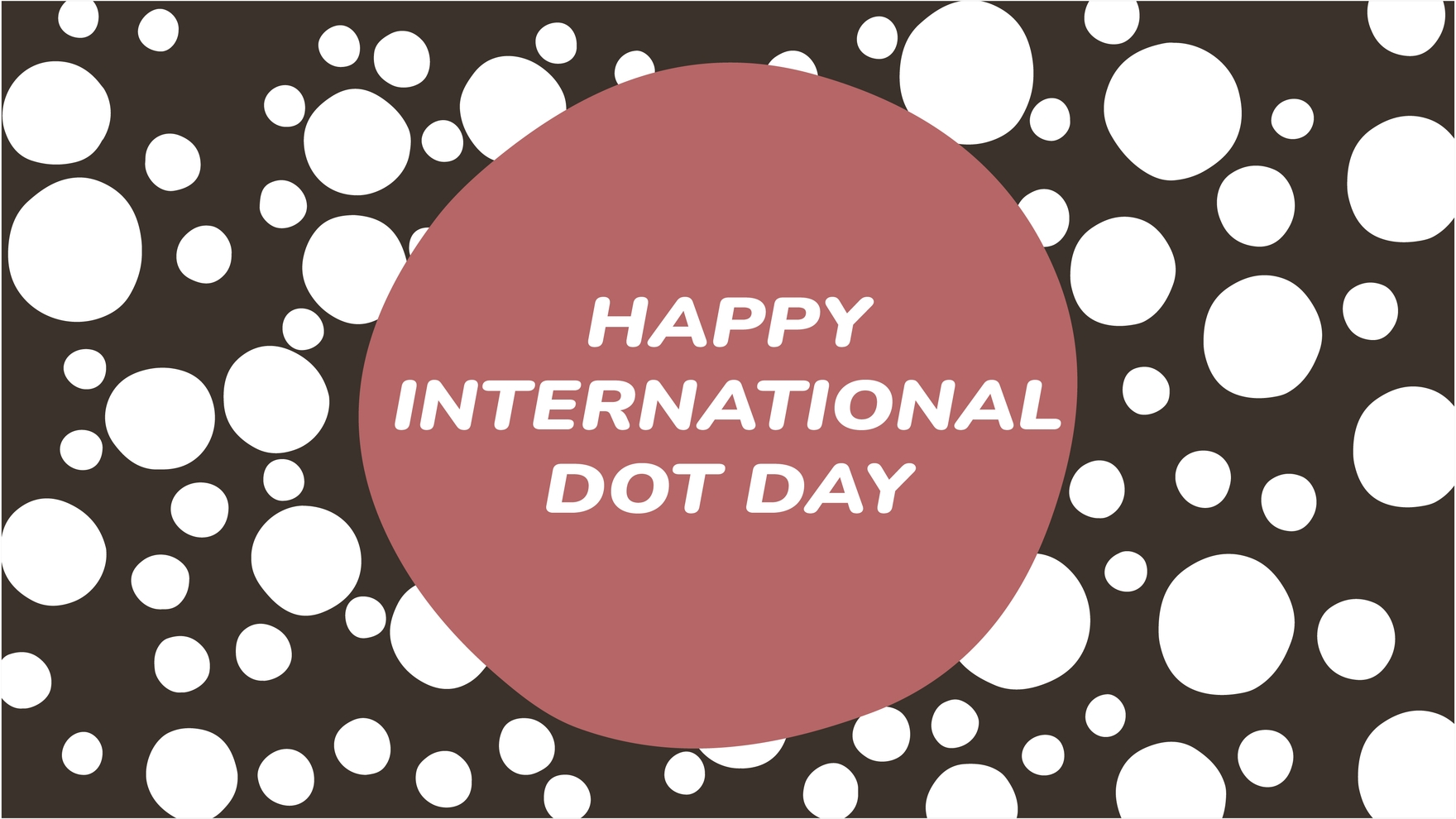 High Resolution International Dot Day Background