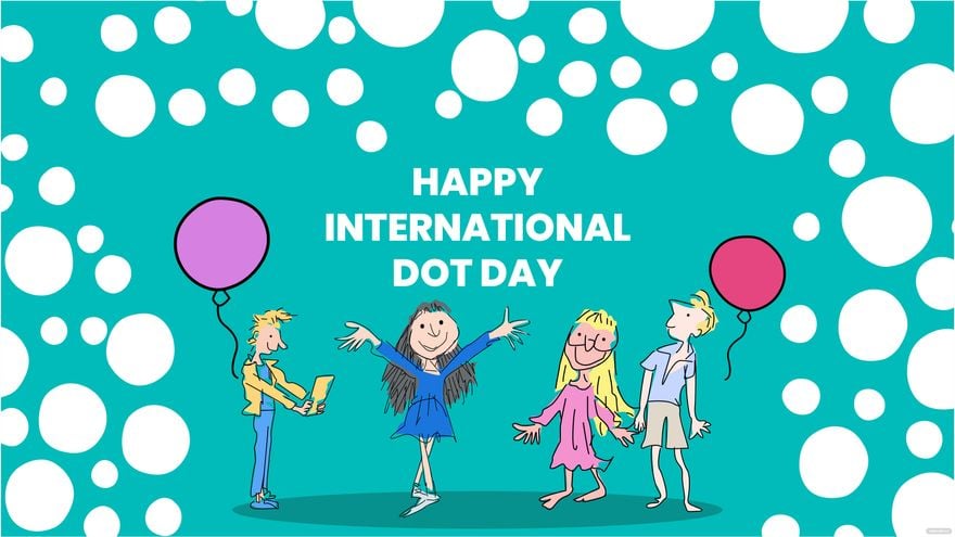International Dot Day Wallpaper Background
