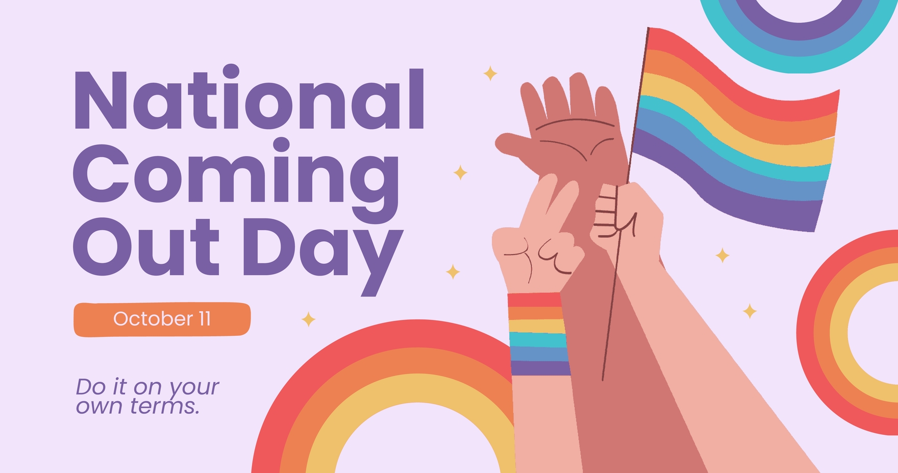 National Coming Out Day FB Post