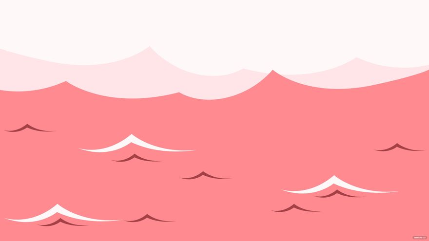 Pink Water Background