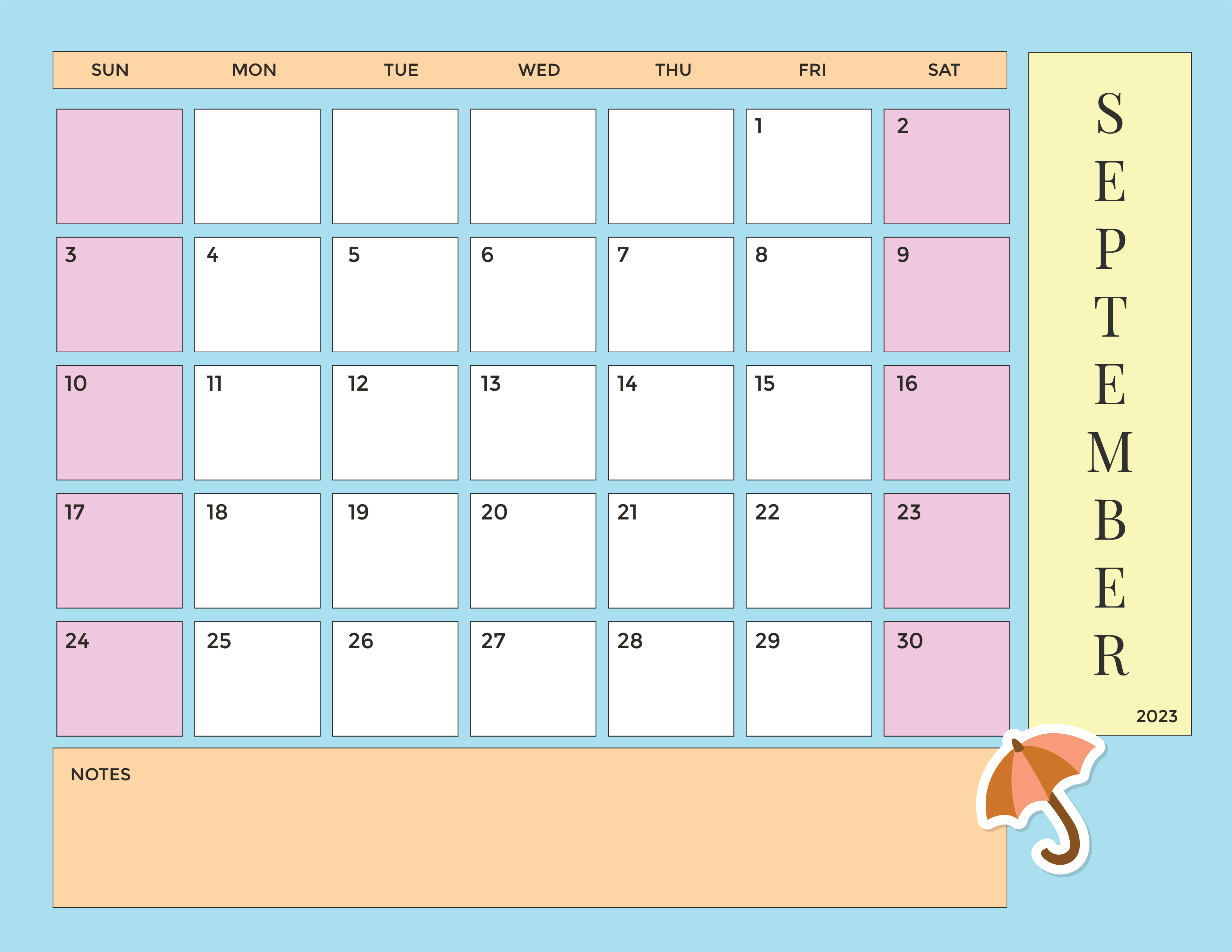 Free Cute 2023 Calendar  Template to Edit Online Free Cute 2023 Calendar  Template to Edit Online