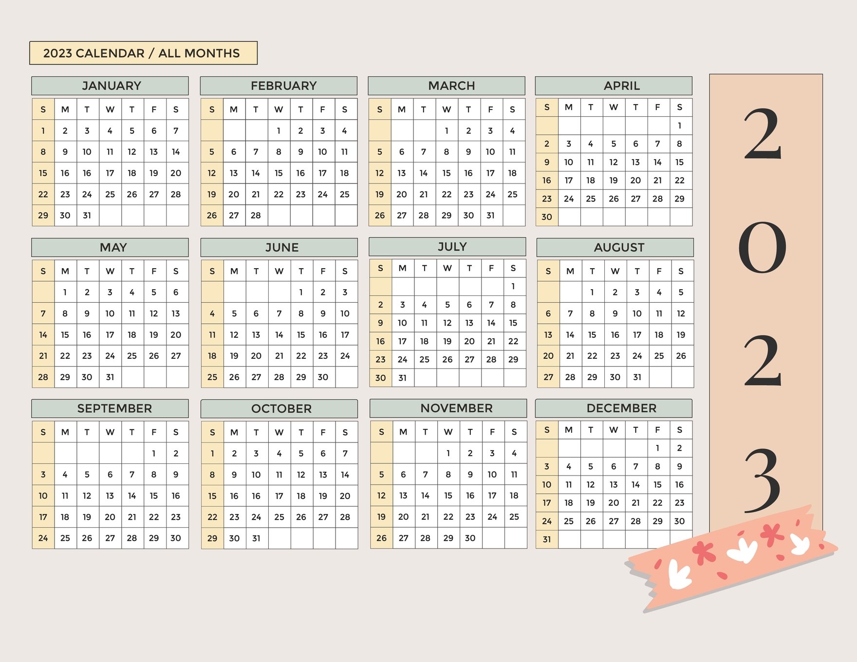 cute-year-2023-calendar-template-google-docs-illustrator-word-psd