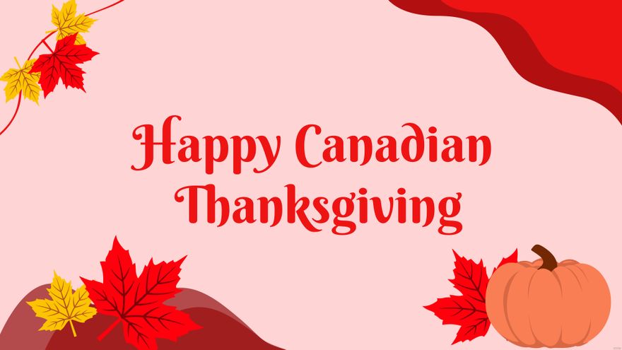 Canadian Thanksgiving Background - EPS, Illustrator, JPG, PSD, PNG, PDF ...