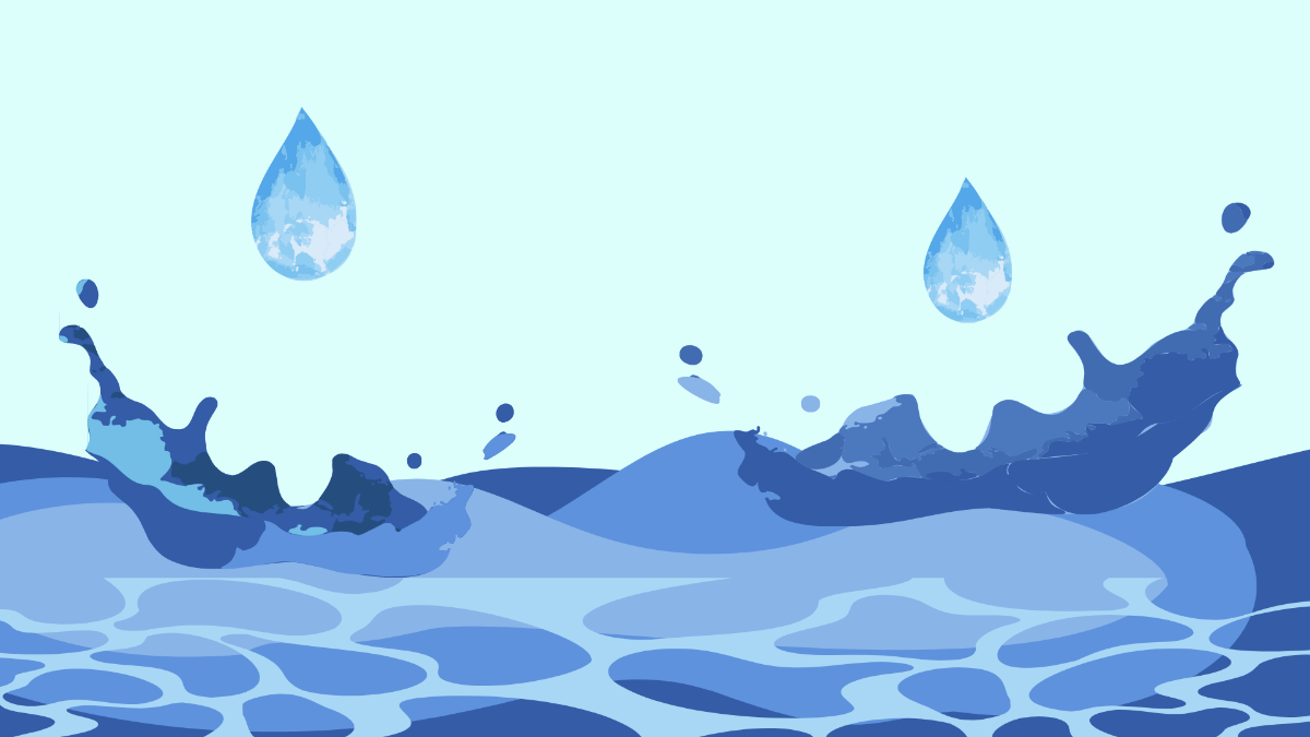Free Animated Water Background Template