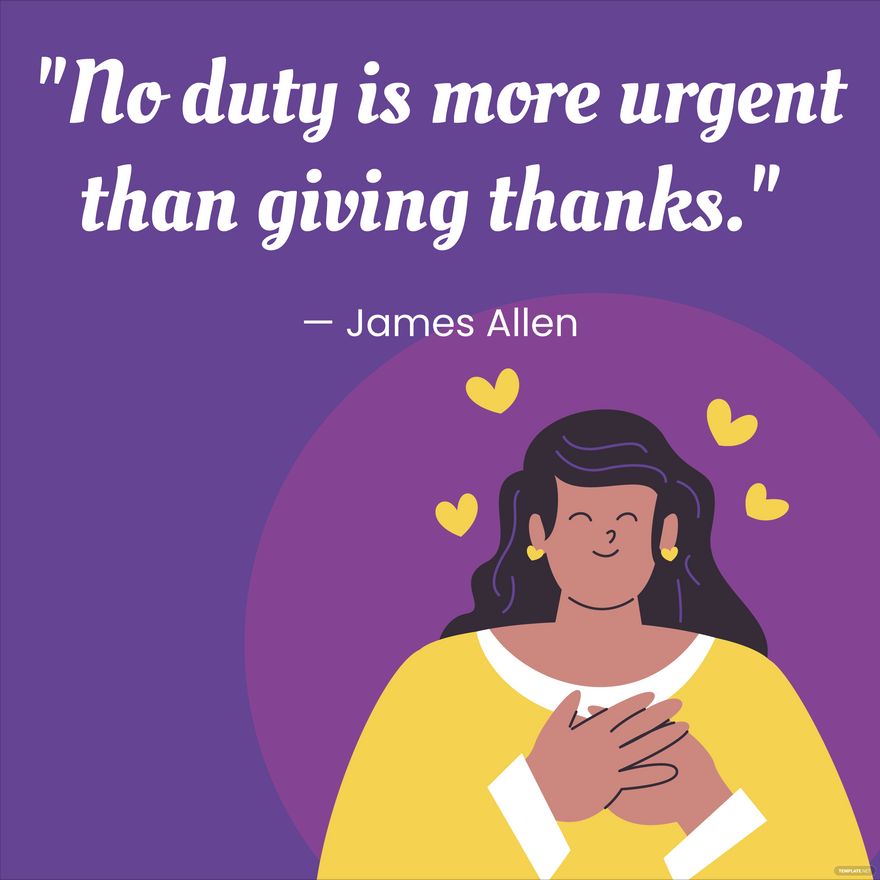 World Gratitude Day Quote Vector
