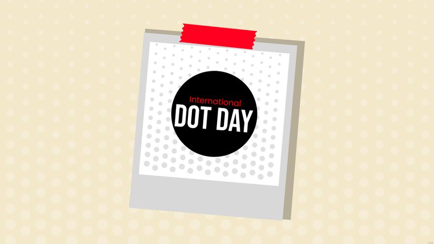 Free International Dot Day Photo Background