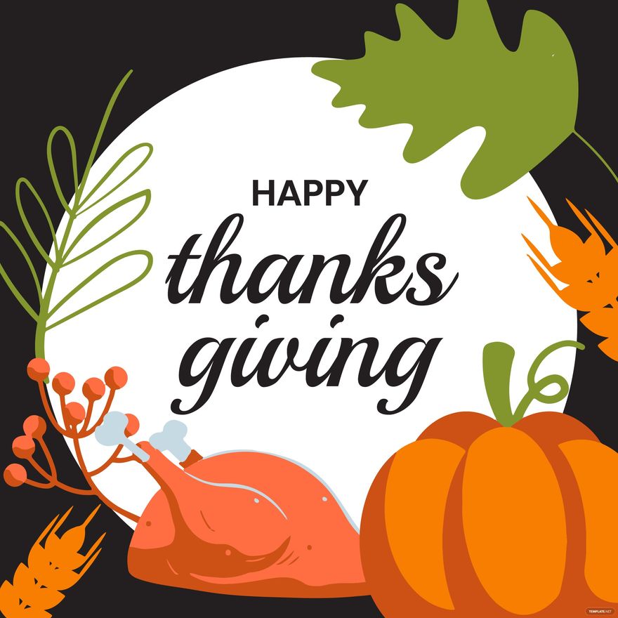 Free Thanksgiving Poster Clipart