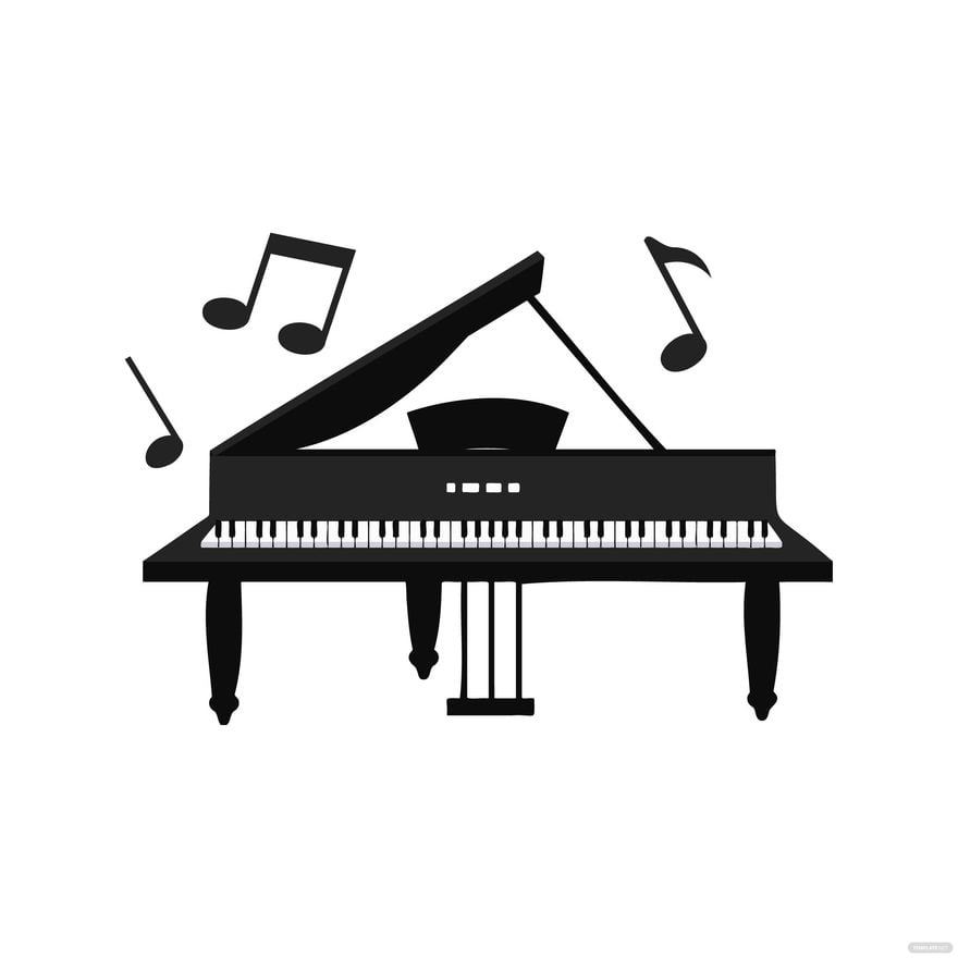 Free Piano Music Clipart