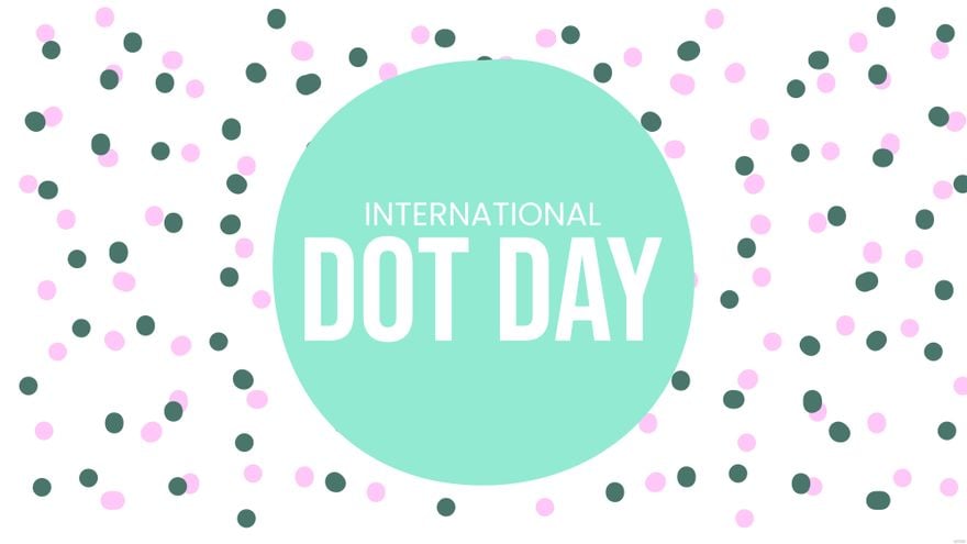 International Dot Day Image Background