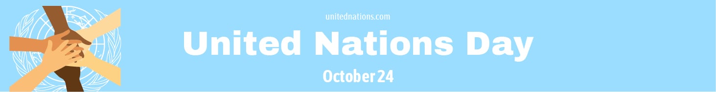 United Nations Day Website Banner in Illustrator, PSD, EPS, SVG, JPG, PNG