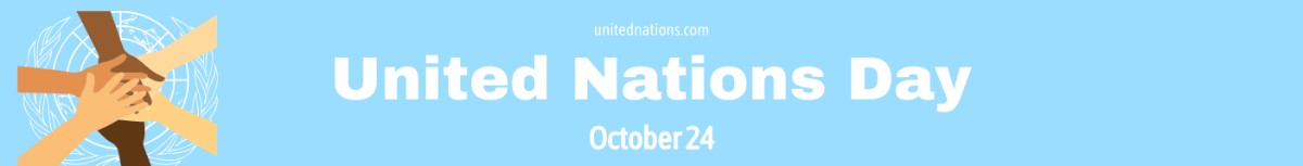 United Nations Day Website Banner Template