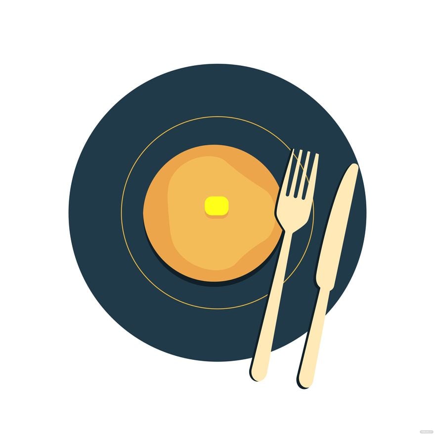 Food Plate Clipart in Illustrator, PSD, EPS, SVG, JPG, PNG
