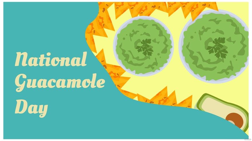 National Guacamole Day Wallpaper Background