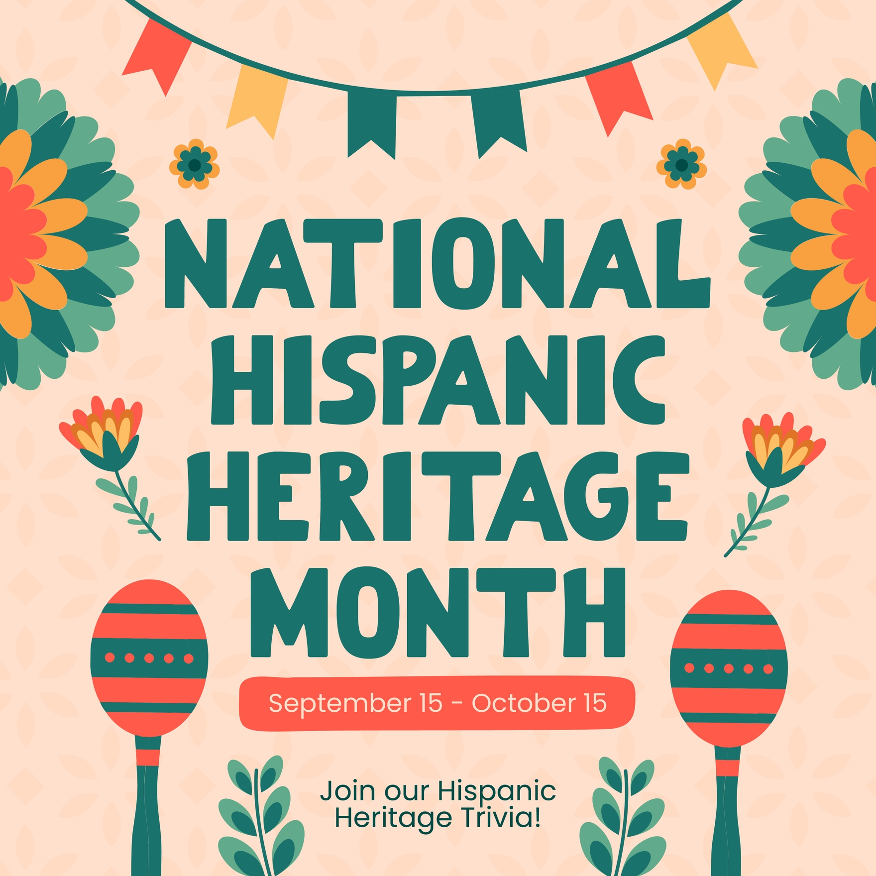 Page 3 FREE National Hispanic Heritage Month Templates Examples